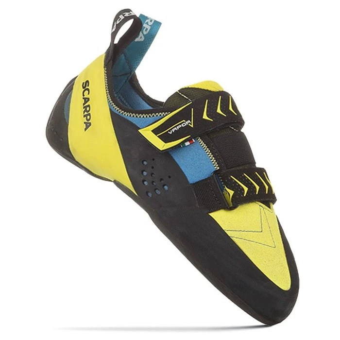 Scarpa Vapor V Climbing Shoe - Ocean/yellow 1 Scarpa Vapor V Climbing Shoe - Ocean/yellow