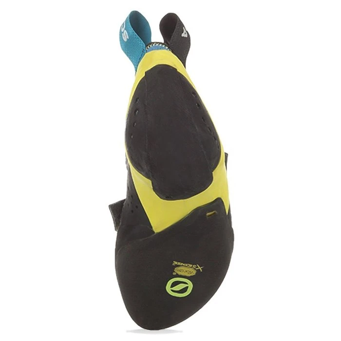 Scarpa Vapor V Climbing Shoe - Ocean/yellow 5 Scarpa Vapor V Climbing Shoe - Ocean/yellow - Image 5