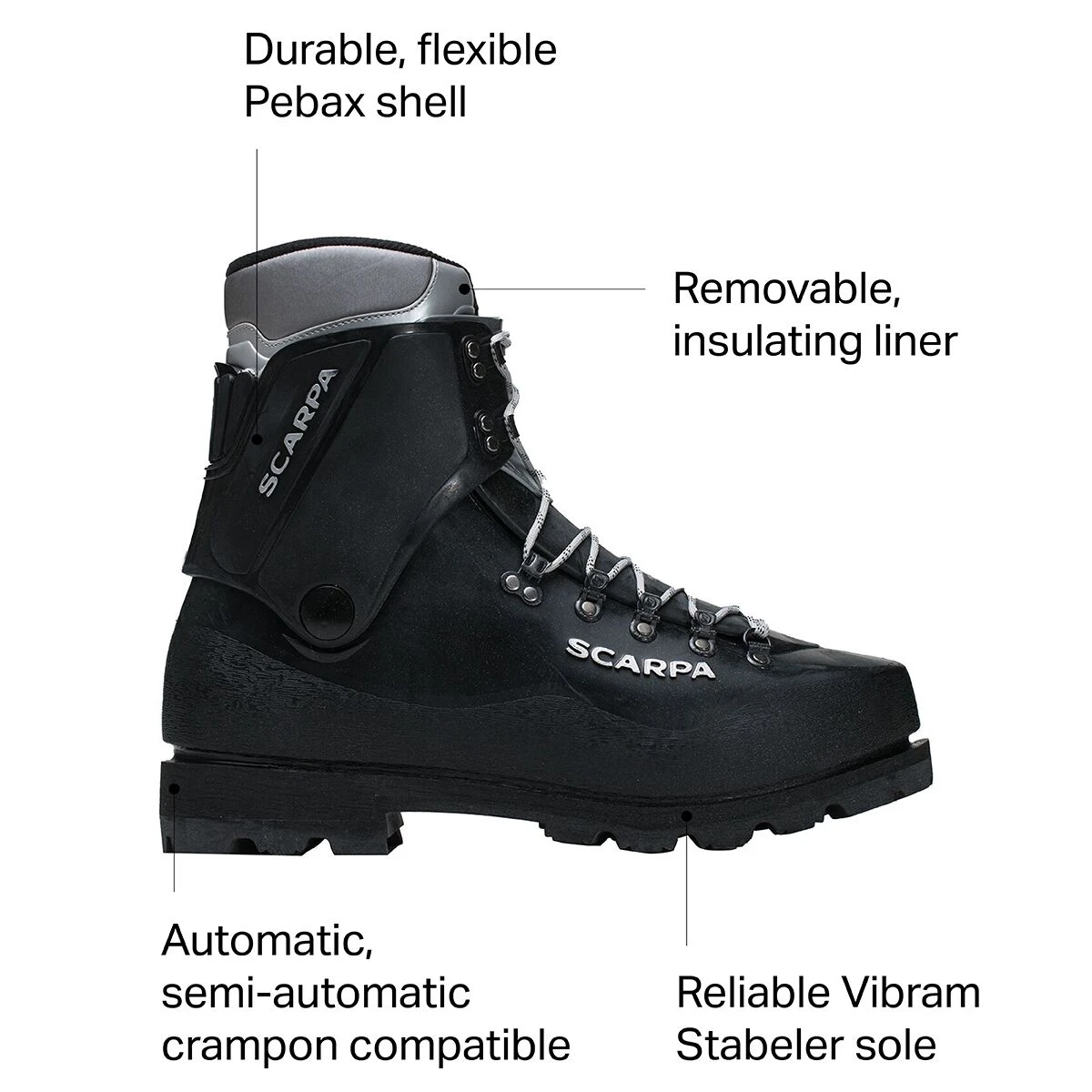 Scarpa Inverno Mountaineering Boot 1 Scarpa Inverno Mountaineering Boot
