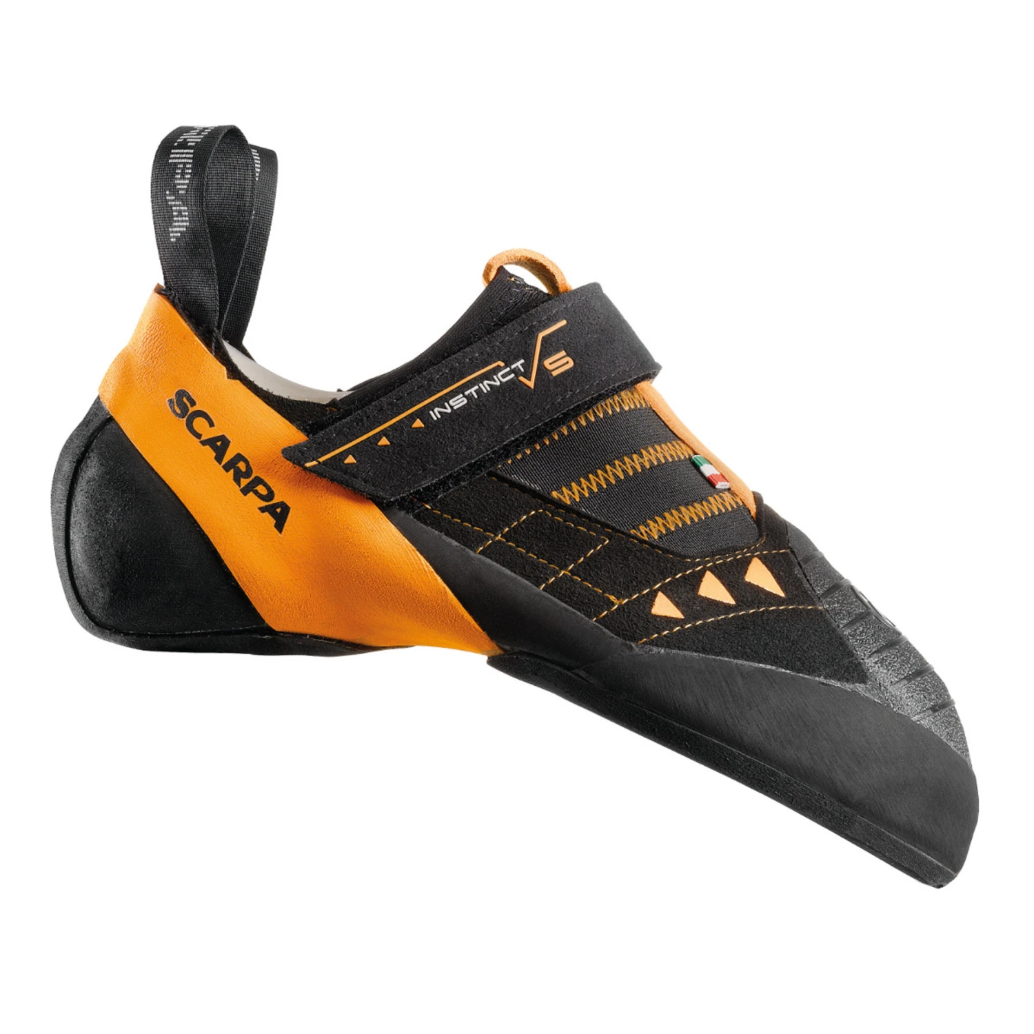 Scarpa Instinct VC Climbing Shoe Silver-orange 1 Scarpa Instinct VC Climbing Shoe Silver-orange