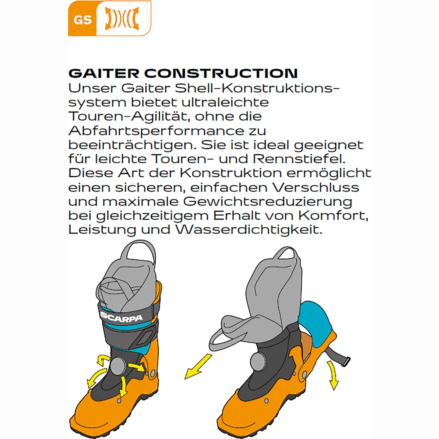 Scarpa Women's F1 GT Ski Touring Boot 9 Scarpa Women's F1 GT Ski Touring Boot - Image 9