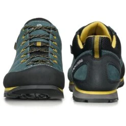 Scarpa Crux GTX Approach Shoes - Petrol/mustard -Scarpa Trail Outlet Store scarpa crux gtx approach shoes petrol mustard 5 1441602