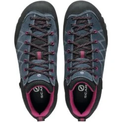 Scarpa Crux GTX Women's Approach Shoes - Ombre Blue/cherry -Scarpa Trail Outlet Store scarpa crux gtx women approach shoes ombre blue cherry 1 1441598