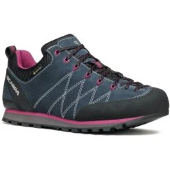 Scarpa Crux GTX Women's Approach Shoes - Ombre Blue/cherry