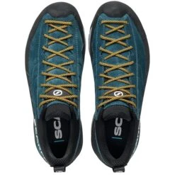 Scarpa Mescalito GTX Approach Shoes - Petrol 10 Scarpa Mescalito GTX Approach Shoes - Petrol -Scarpa Trail Outlet Store scarpa mescalito gtx approach shoes petrol 2 1131102