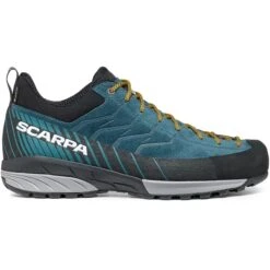 Scarpa Mescalito GTX Approach Shoes - Petrol 13 Scarpa Mescalito GTX Approach Shoes - Petrol -Scarpa Trail Outlet Store scarpa mescalito gtx approach shoes petrol 3 1131103