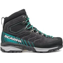 Scarpa Mescalito TRK GTX Women's Shoes - Dark Anthracite/tropical Green -Scarpa Trail Outlet Store scarpa mescalito trk gtx womens shoes dark anthracite tropical green 6 1131232