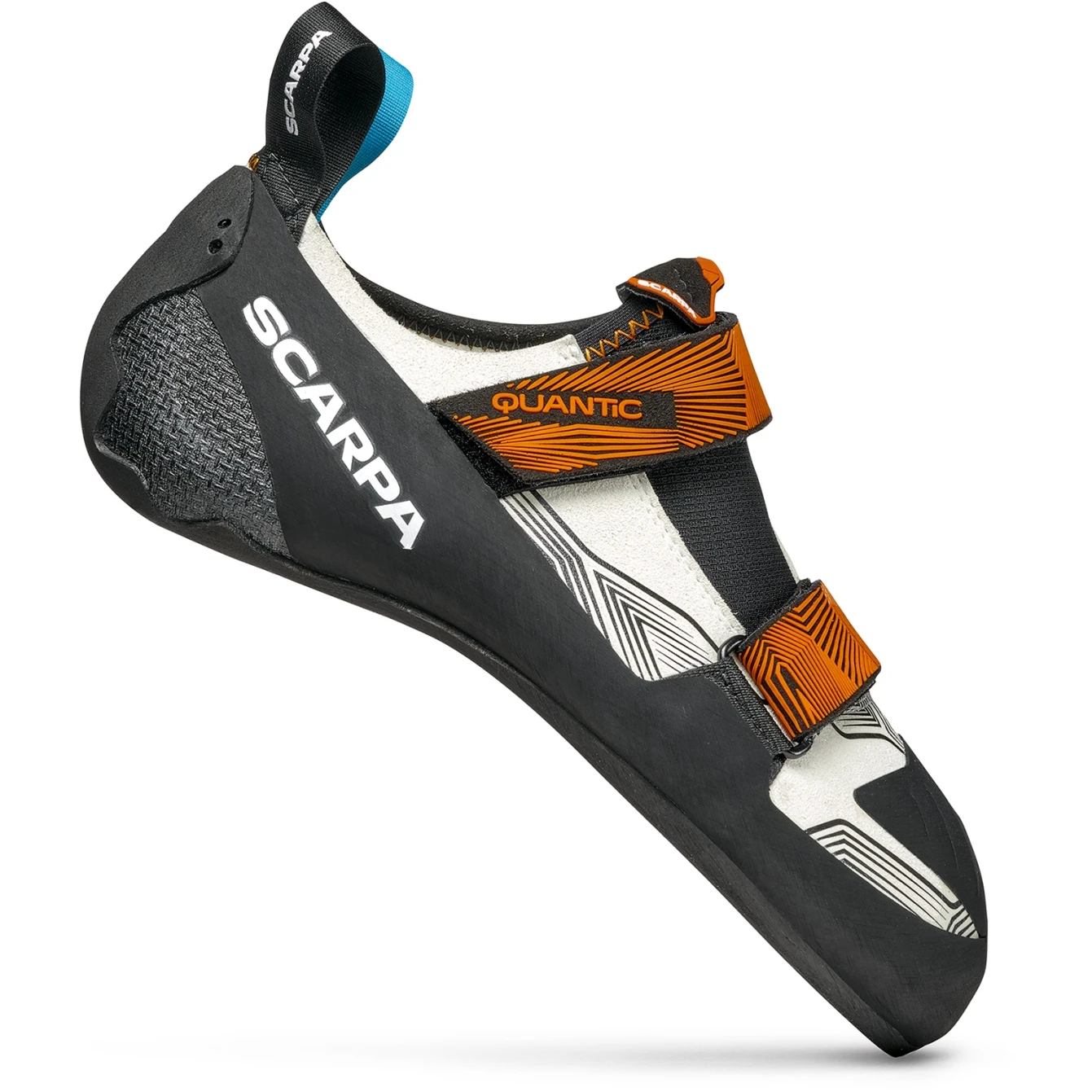 Scarpa Quantic Climbing Shoes - Dust Gray/mango 1 Scarpa Quantic Climbing Shoes - Dust Gray/mango
