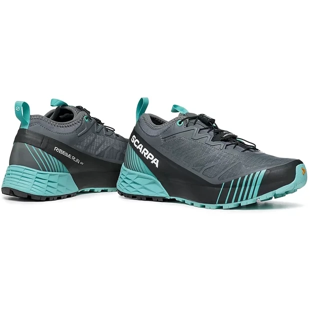 Scarpa Ribelle Run GTX Women's Trail Running Shoes - Anthracite/blue Turquoise 4 Scarpa Ribelle Run GTX Women's Trail Running Shoes - Anthracite/blue Turquoise - Image 4