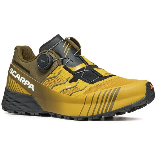 Scarpa Ribelle Run Kalibra HT Trail Running Shoe - Oil Yellow/ivy Green 5 Scarpa Ribelle Run Kalibra HT Trail Running Shoe - Oil Yellow/ivy Green - Image 5