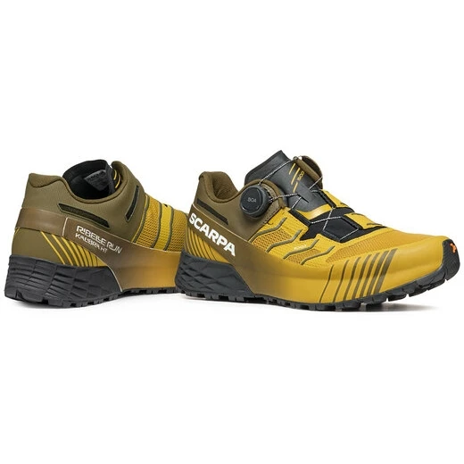Scarpa Ribelle Run Kalibra HT Trail Running Shoe - Oil Yellow/ivy Green 7 Scarpa Ribelle Run Kalibra HT Trail Running Shoe - Oil Yellow/ivy Green - Image 7