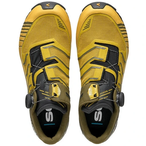 Scarpa Ribelle Run Kalibra HT Trail Running Shoe - Oil Yellow/ivy Green 3 Scarpa Ribelle Run Kalibra HT Trail Running Shoe - Oil Yellow/ivy Green - Image 3