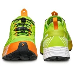 Scarpa Ribelle Run Trail Running Shoes - Neon Green/orange -Scarpa Trail Outlet Store scarpa ribelle run trail running shoes neon green orange 4 1441638