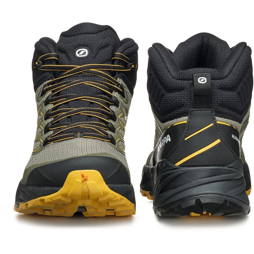 Scarpa Rush Mid 2 GTX Fast Hiking Shoes - Moss/sulphur 2 Scarpa Rush Mid 2 GTX Fast Hiking Shoes - Moss/sulphur - Image 2