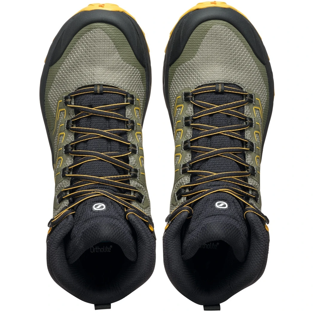 Scarpa Rush Mid 2 GTX Fast Hiking Shoes - Moss/sulphur 5 Scarpa Rush Mid 2 GTX Fast Hiking Shoes - Moss/sulphur - Image 5