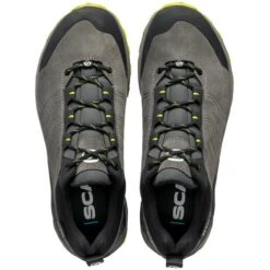 Scarpa Rush Trail GTX Hiking Shoes - Titanium /lime -Scarpa Trail Outlet Store scarpa rush trail gtx hiking shoes titanium lime 3 1520950