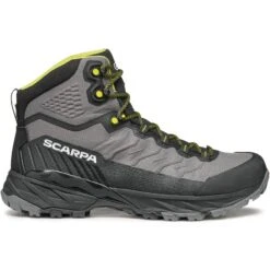 Scarpa Rush TRK LT GTX Hiking Shoes - Gray/lime -Scarpa Trail Outlet Store scarpa rush trk lt gtx fast hiking shoes gray lime 2 1441659